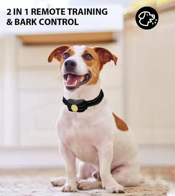 Show full view: GroovyPets 650 Yard Auto Anti-bark Remote Dog Training Shock Collar, Black, 1 Dog Kit slide 3 of 11