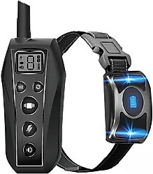 GroovyPets 650 Yard Waterproof Dog Training Shock Collar, 1 collar