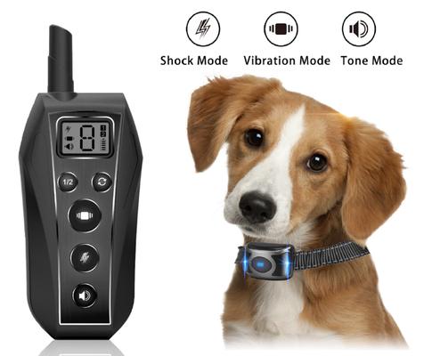 Show full view: GroovyPets 650 Yard Waterproof Dog Training Shock Collar, 1 collar slide 3 of 9