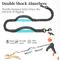 Show in main carousel: GroovyPets Bungee Hands-Free Reflective Running Dog Leash with Carrying Case, Large: 51 to 68-in long, 1-in wide, Black slide 2 of 6