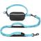 Show in main carousel: GroovyPets Bungee Hands-Free Reflective Running Dog Leash with Carrying Case, Large: 51 to 68-in long, 1-in wide, Blue slide 1 of 2