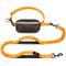 Show in main carousel: GroovyPets Bungee Hands-Free Reflective Running Dog Leash with Carrying Case, Large: 51 to 68-in long, 1-in wide, Orange slide 1 of 2