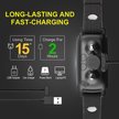 Show in main carousel: GroovyPets Color Screen Ultrasonic Auto Anti-Bark Dog Collar, Black slide 3 of 8