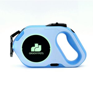 GROOVYPETS LED Flashlight Color Streamer Ring Nylon Retractable