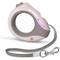 Show in main carousel: GroovyPets LED Flashlight Wearable Hand-Free Retractable Dog Leash, 10-ft long, 3/8-in wide, Mocha slide 1 of 10