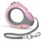 Show in main carousel: GroovyPets LED Flashlight Wearable Hand-Free Retractable Dog Leash, 10-ft long, 3/8-in wide, Pink slide 1 of 10