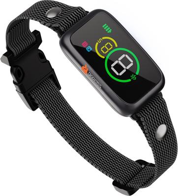 GROOVYPETS Non-Shock Vibration Barking Stopper Automatic Collar