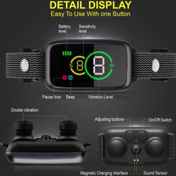 GroovyPets Non-Shock Vibration Barking Stopper Automatic Collar Color Screen slide 2 of 8