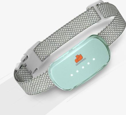 Show full view: GroovyPets Rechargeable Waterproof Bark Control Training Dog Collar, One Size, Green slide 1 of 11