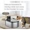 Show in main carousel: GroovyPets Stainless Steel Cordless Rechargeable Dog & Cat Water Fountain, 152-oz slide 4 of 10