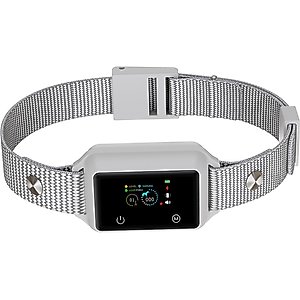 GroovyPets Touchscreen Automatic Bark Collar Intelligent Bark Deterrent Dog Collar