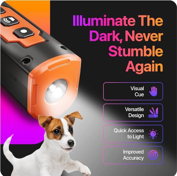 GroovyPets Ultrasonic Bark Deterrent Dog Training Device
