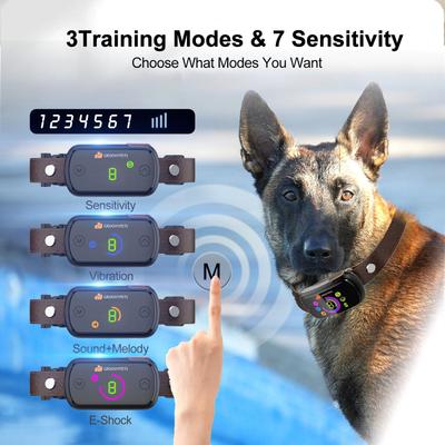 Show full view: GroovyPets Waterproof Smart Barking Control Dog Collar slide 4 of 9