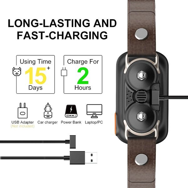 GroovyPets Waterproof Smart Barking Control Dog Collar
