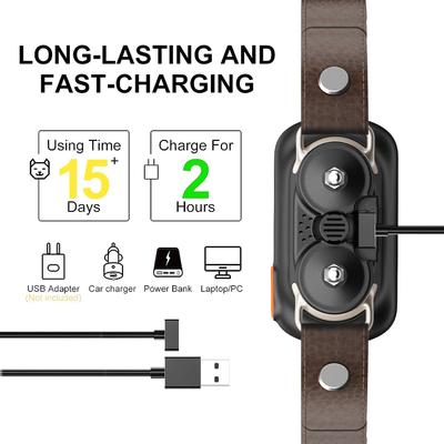 Show full view: GroovyPets Waterproof Smart Barking Control Dog Collar slide 5 of 9