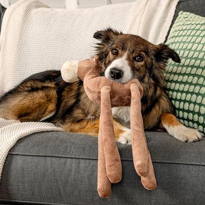 Show full view: Grrreen Camel Squeaky Plush Dog Toy, Brown, Medium slide 5 of 8