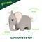 Show in main carousel: Grrreen Elephant Squeaky Plush Dog Toy, Large slide 3 of 7