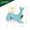 Show in main carousel: Grrreen Rope Whale Squeaky Plush Dog Toy, Medium slide 2 of 7