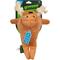 Show in main carousel: Grrreen Walrus Squeaky Plush Dog Toy, Brown, Medium slide 1 of 7