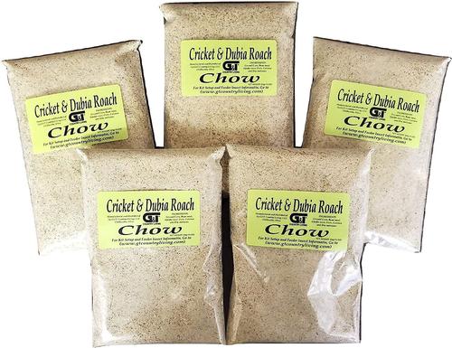 Show full view: G&T Country Living LLC Cricket & Dubia Roach Chow Reptile Food, 5-lb bag slide 6 of 6