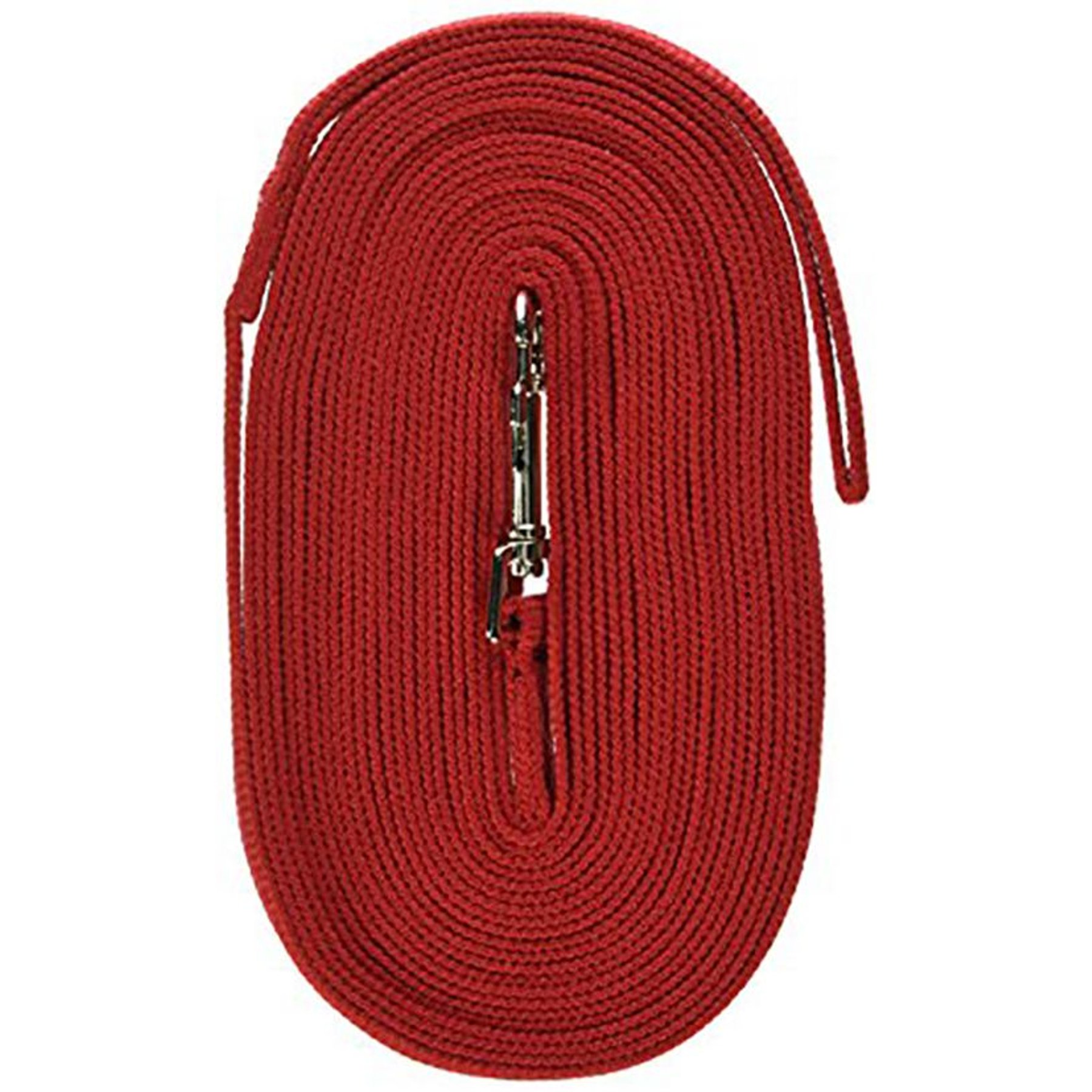 Guardian Gear Cotton Web Training Dog Lead, 20-ft, Red