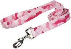 Guardian Gear Nylon Dog Lead, Pink Camo, 6' x 1" lead