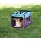 Show in main carousel: Guardian Gear Single Door Collapsible Soft-Sided Dog Crate, Purple/Turquoise, 18 inch slide 1 of 8