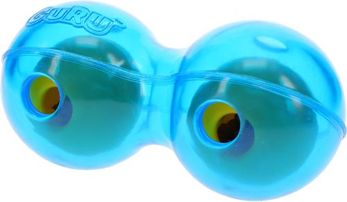 Show full view: GURU Duo Ball Treat Dispensing Dog Toy, Medium slide 2 of 10