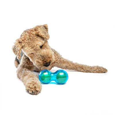 Show full view: GURU Duo Ball Treat Dispensing Dog Toy, Medium slide 7 of 10