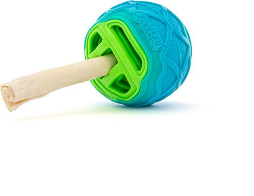 Show full view: GURU Pocket Ball Treat Holder Dog Toy, Medium slide 2 of 6