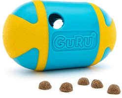 GURU Rock 'N Treat Interactive Treat Dispenser Dog Toy, Medium