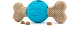 GURU Spin & Chew Bacon Bone Treat Dispensing Dog Toy, Medium