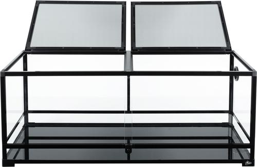 Show full view: GUZZLO Tempered Glass with Double Top Covers Reptile Terrarium, 64-gal slide 3 of 9