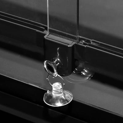 Show full view: GUZZLO Tempered Glass with Double Top Covers Reptile Terrarium, 64-gal slide 7 of 9