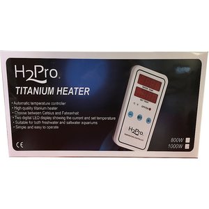 H2Pro Titanium Aquarium Heater, 800-watt