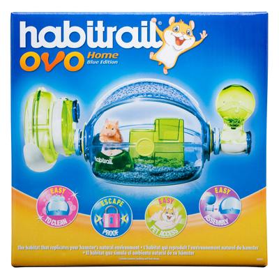 Show full view: Habitrail OVO Hamster Home, Blue slide 1 of 5