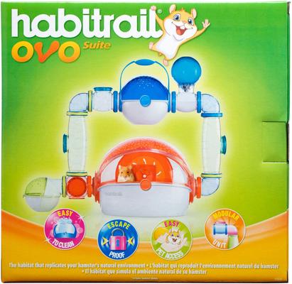 Show full view: Habitrail OVO Suite Hamster Habitat, Multi-colored slide 1 of 5