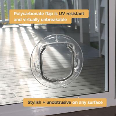 Show full view: Hakuna Pets Ultra Clear Dog & Cat Door, Medium slide 6 of 6