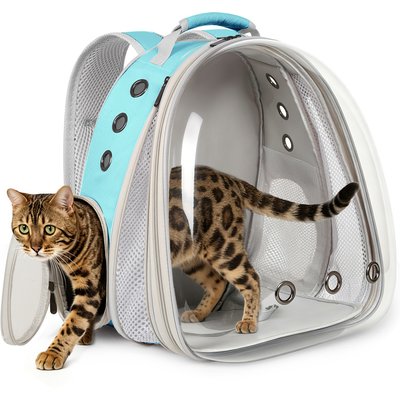 Halinfer Halinfer Expandable Bubble Cat Backpack Carrier, Green