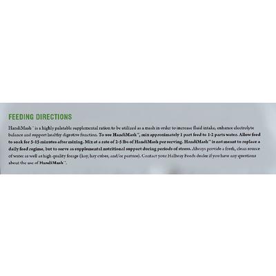 Show full view: Hallway Feeds HandiMash Horse Feed, 40-lb bag slide 4 of 9