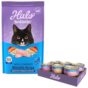 Kitten Food Halo Dry Cat Food HALO® DreamCoat Kitten Food Natural