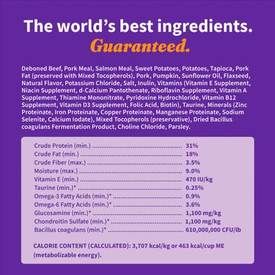 Show full view: Halo Elevate Grain-Free Red Meat Recipe Dry Dog Food, 20-lb bag slide 10 of 11