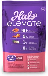 Halo Elevate Grain-Free Salmon Recipe Dry Dog Food, 20-lb bag