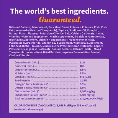 Show full view: Halo Elevate Grain-Free Salmon Recipe Dry Dog Food, 20-lb bag slide 10 of 11