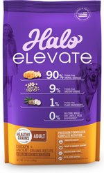 Halo Elevate Healthy Grains Chicken Recipe Dry Dog Food, 3.5-lb bag