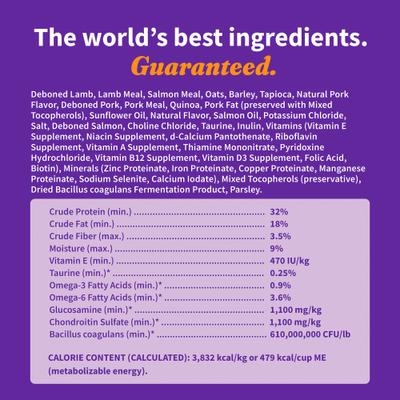 Show full view: Halo Elevate Healthy Grains Lamb Recipe Dry Dog Food, 20-lb bag slide 10 of 11