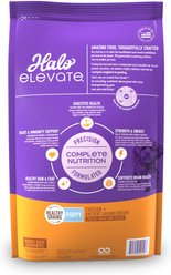 Halo Elevate Healthy Grains Puppy Formula Chicken Recipe Dry Dog Food, 10-lb bag slide 2 of 9