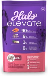 Halo Elevate Healthy Grains Salmon Recipe Dry Dog Food, 20-lb bag
