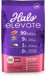 Halo Elevate Healthy Grains Salmon Recipe Dry Dog Food, 3.5-lb bag