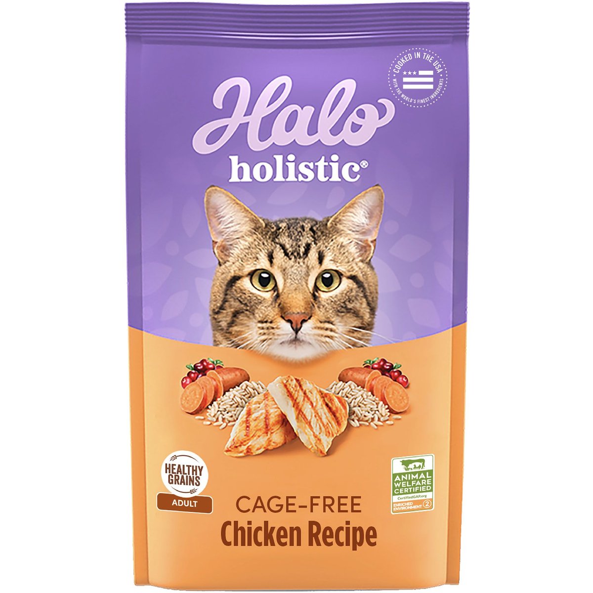 Halo Spot's Stew Wholesome Chicken Indoor Dry Cat Food, 6-lb bag